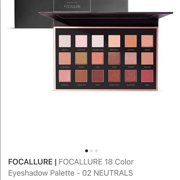 FOCALLURE |FOCALLURE 18 Color Eyeshadow Palette - 02 NEUTRALS - Picture 3 of 9